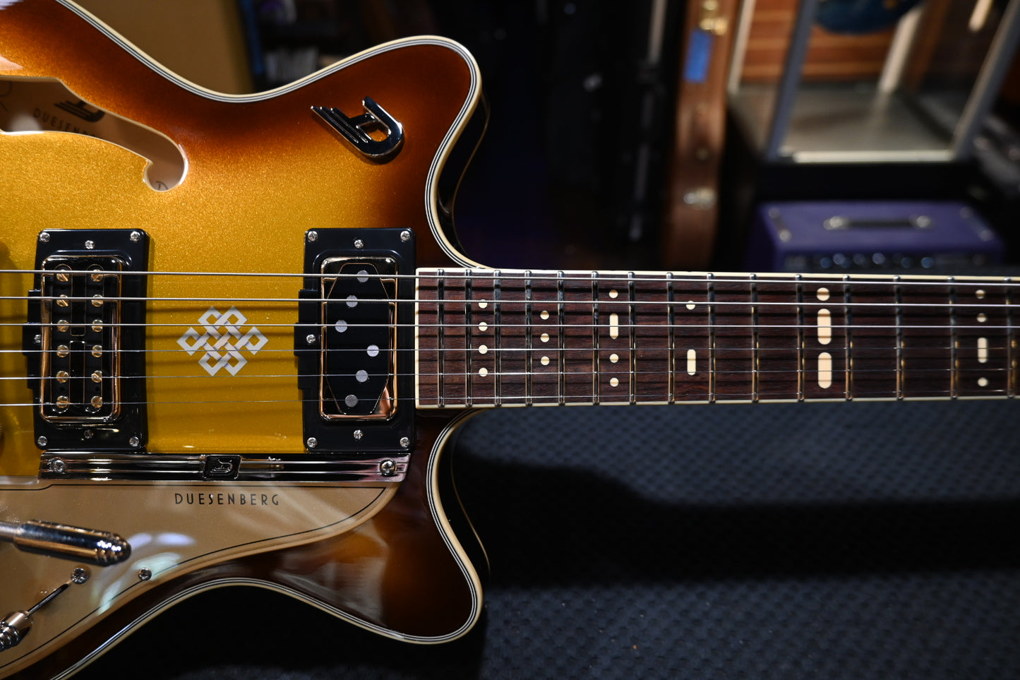 Duesenberg Alliance Series Joe Walsh Signature - Gold Burst Guitar #2140