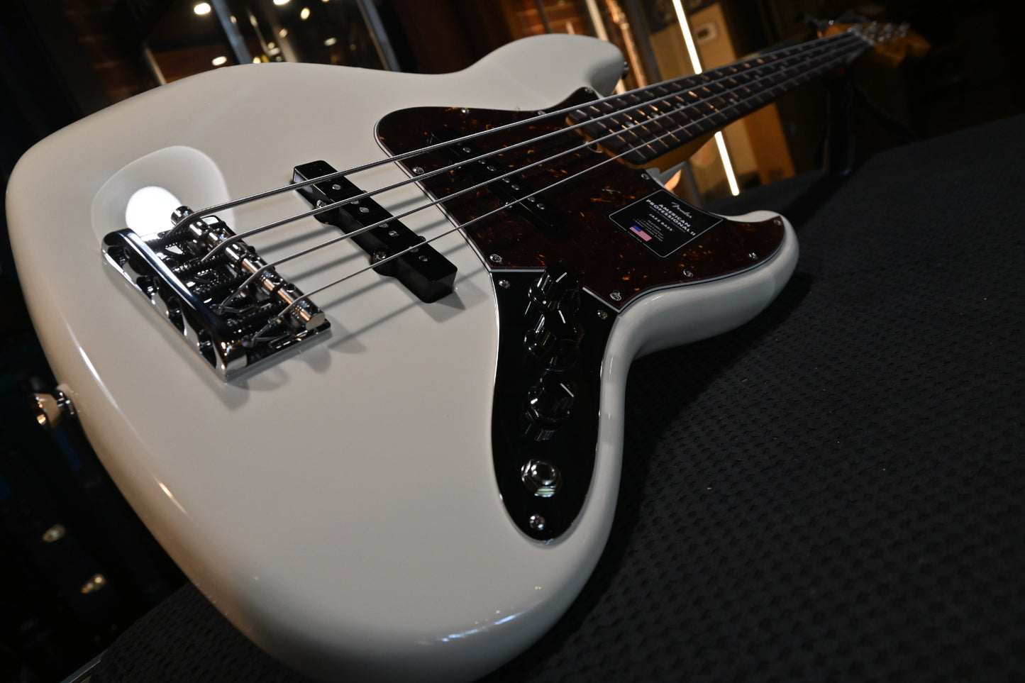 Fender American Professional II Jazz Bass - Olympic White Bass #4036 - Danville Music