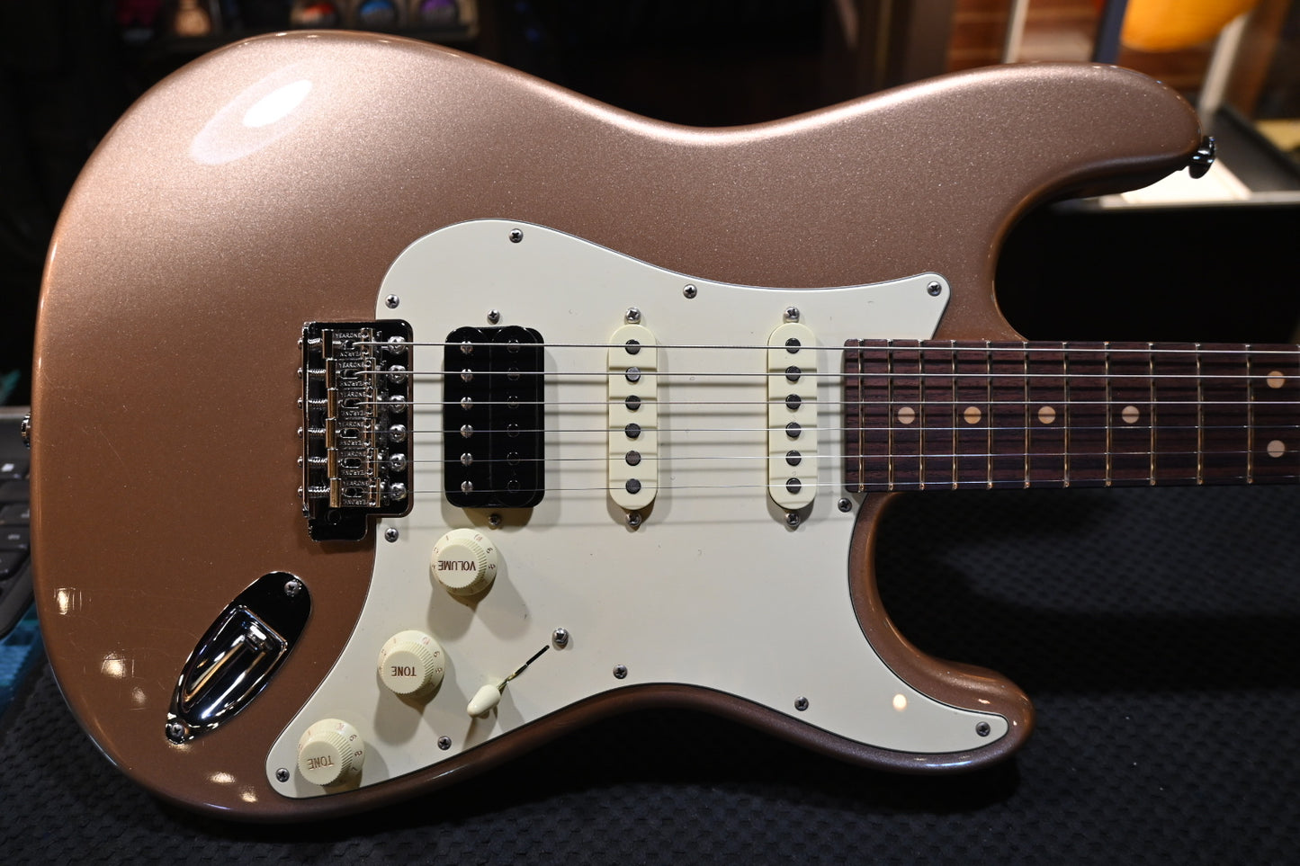 Suhr Classic S Vintage LE - Firemist Gold Guitar #1638 - Danville Music