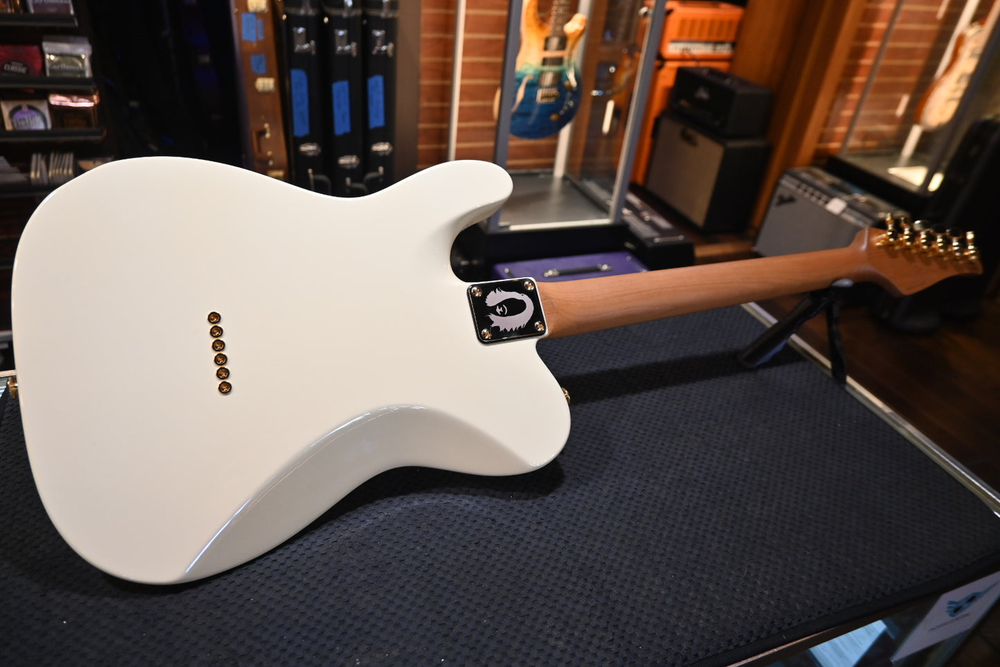 Suhr Mateus Asato Signature Series Classic T - MA White Guitar #1435 - Danville Music