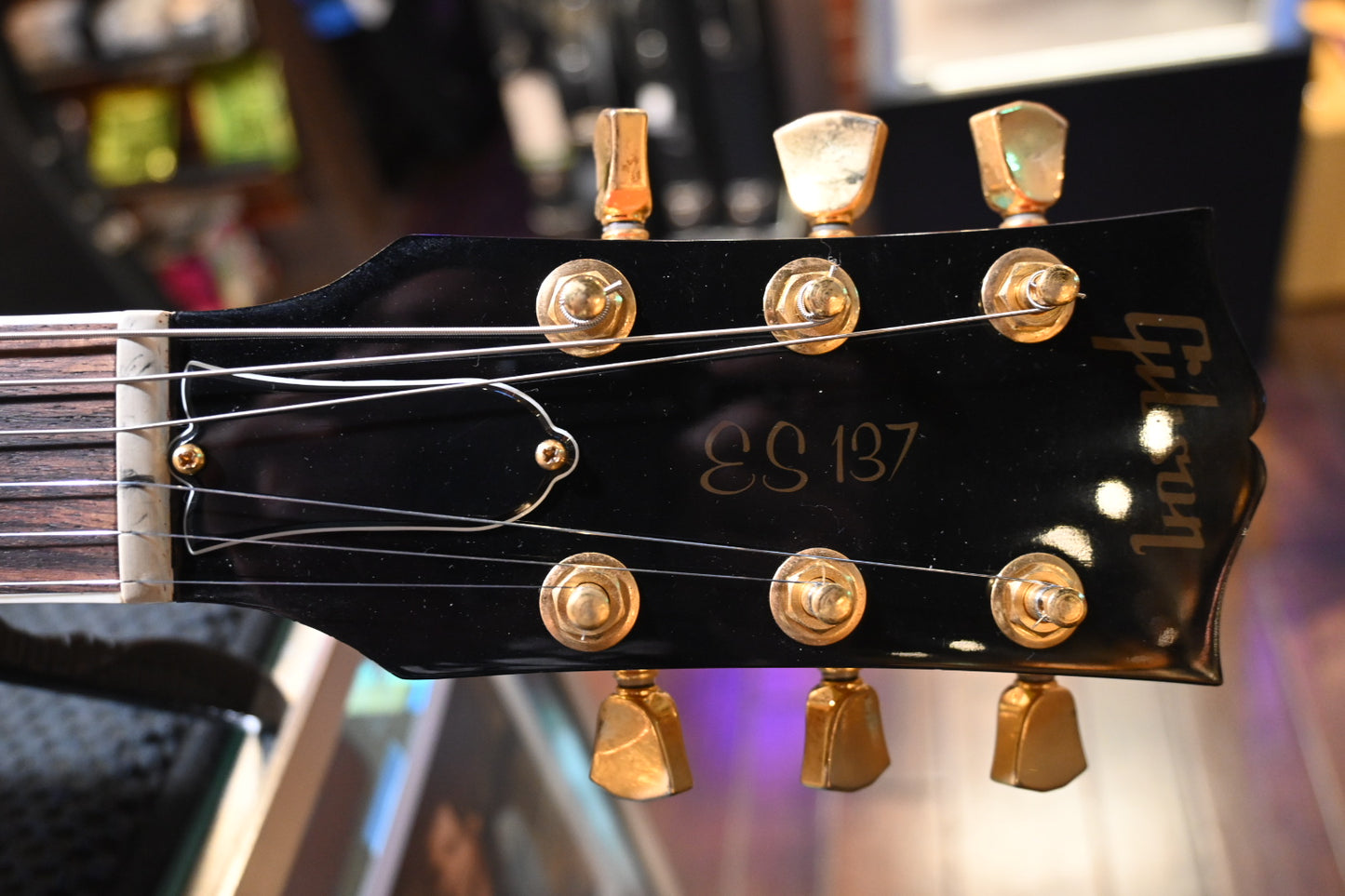 Gibson ES-137 2008 - Cherry Sunburst Guitar #4722 - Danville Music