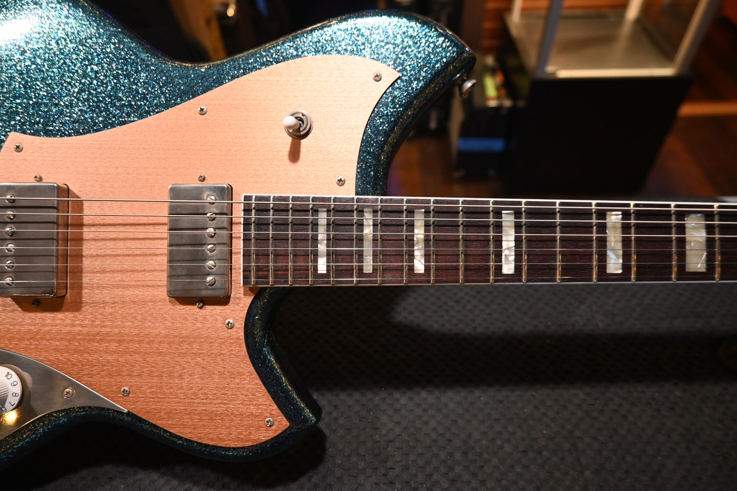 Novo Serus H2 Custom - Merman Sparkle Guitar #1293 - Danville Music