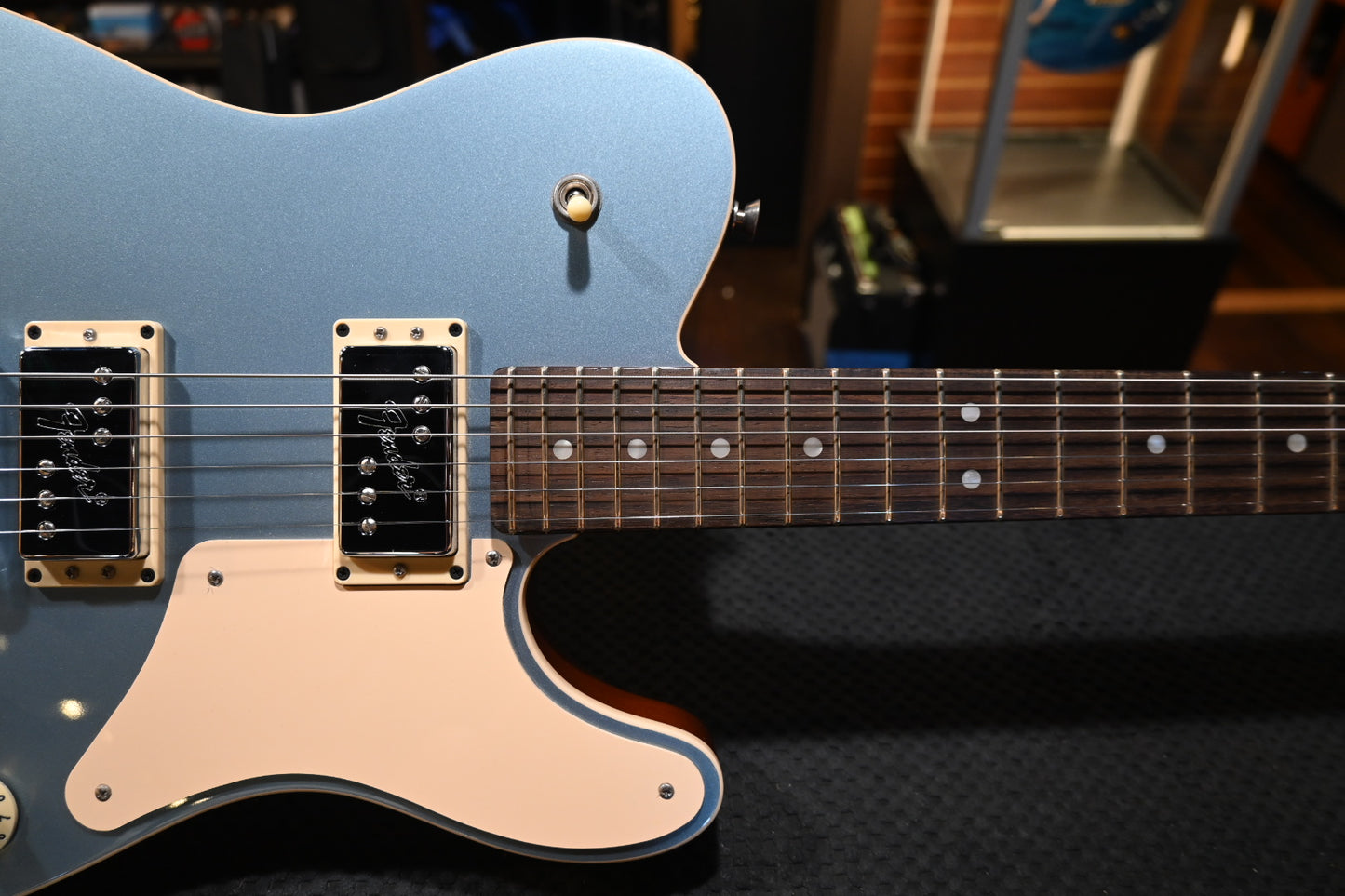 Fender Parallel Universe Troublemaker Telecaster Deluxe 2018 - Ice Blue Metallic Guitar #4810 - Danville Music