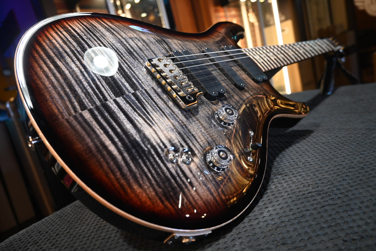 PRS 509 10-Top 2024 - Charcoal Tri-Color Burst Guitar #7164 - Danville Music