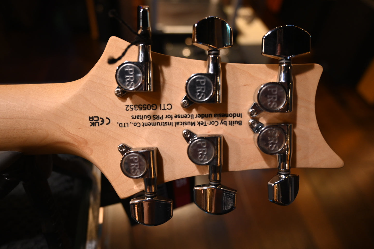 PRS SE CE 24 Standard Satin - Ice Blue Metallic Guitar #5352 - Danville Music