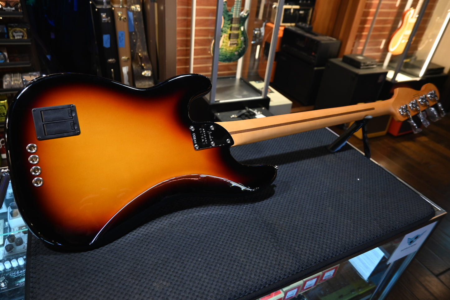 Fender American Ultra II Precision Bass - Ultraburst Guitar #1349 - Danville Music