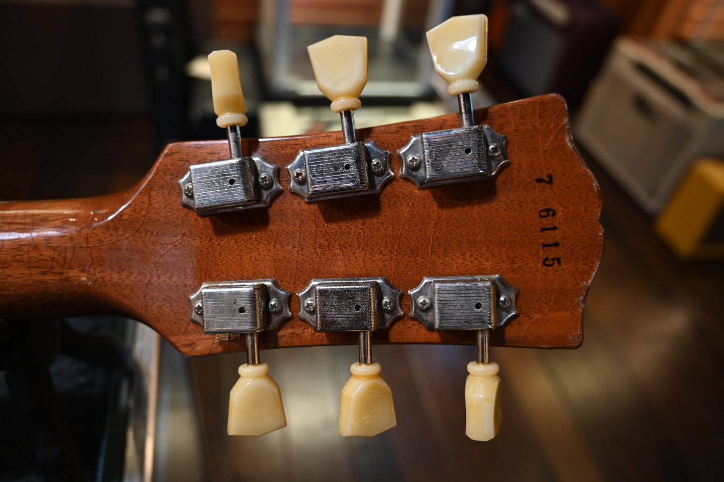 Gibson Custom Shop 1957 Les Paul Standard Reissue Murphy Lab Heavy Aged - Natural Guitar #6115 - Danville Music