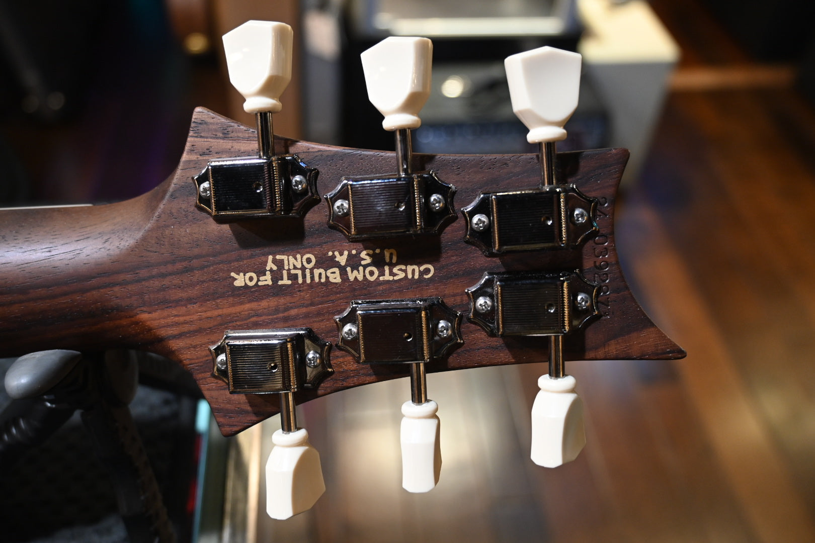 PRS Wood Library McCarty 594 Semi-Hollow Danville Music 35th Anniversary Artist Top - Gold Storm Fade Guitar #2871 - Danville Music