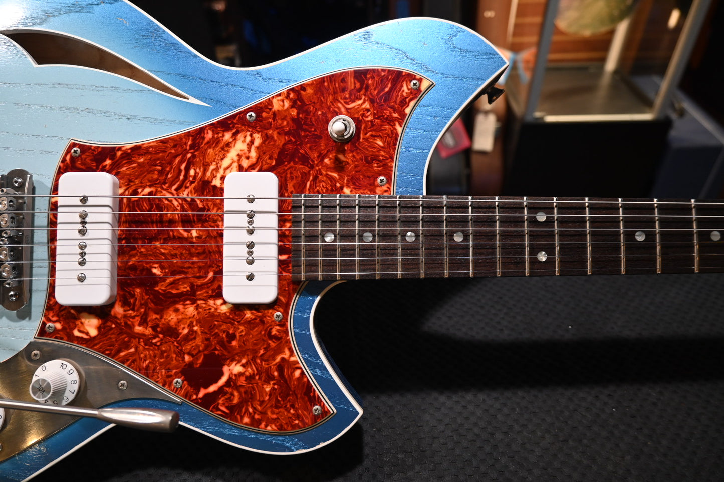 Novo Nucleus Miris J - Lake Sonic Burst Guitar #5325