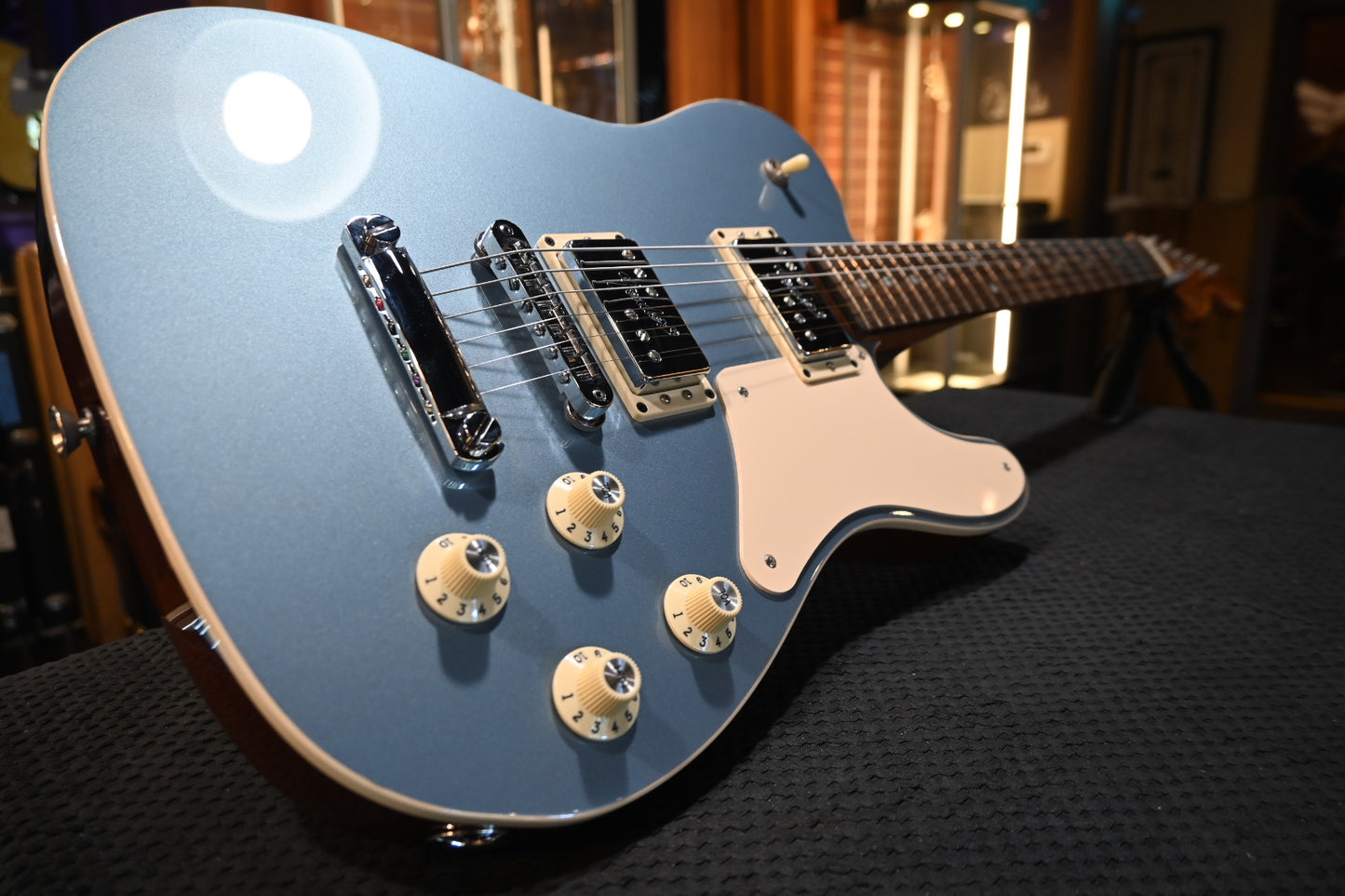 Fender Parallel Universe Troublemaker Telecaster Deluxe 2018 - Ice Blue Metallic Guitar #4810 - Danville Music