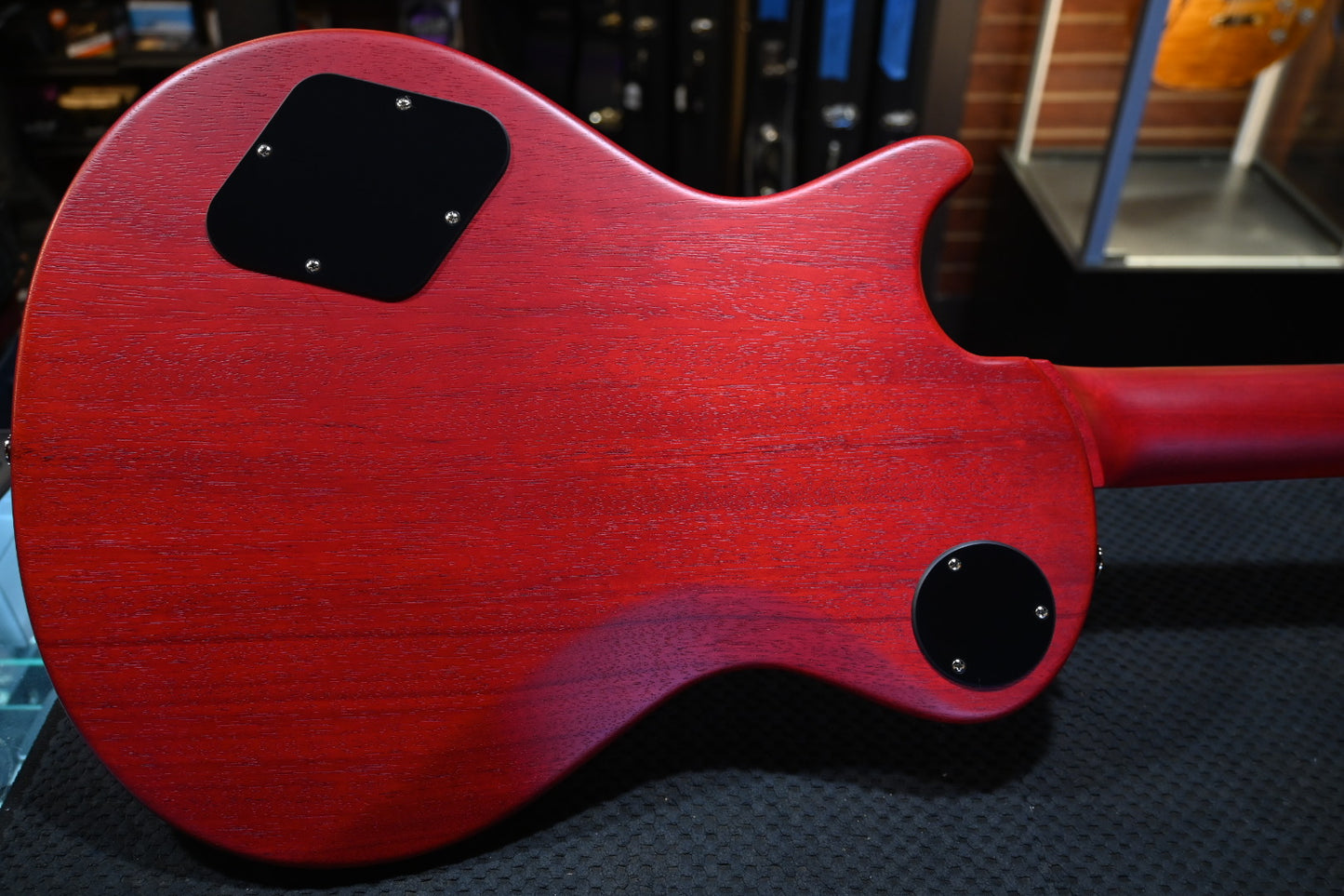 PRS S2 Wood Library McCarty SC 594 Single-Cut Quilt - Faded Gray Black Cherry Burst Satin Guitar #9907 - Danville Music