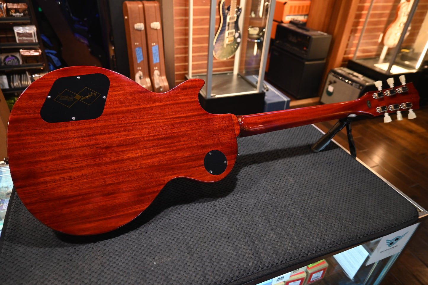 Epiphone Inspired by Gibson Custom 1960 Les Paul Standard Reissue - Iced Tea Burst Guitar #6910