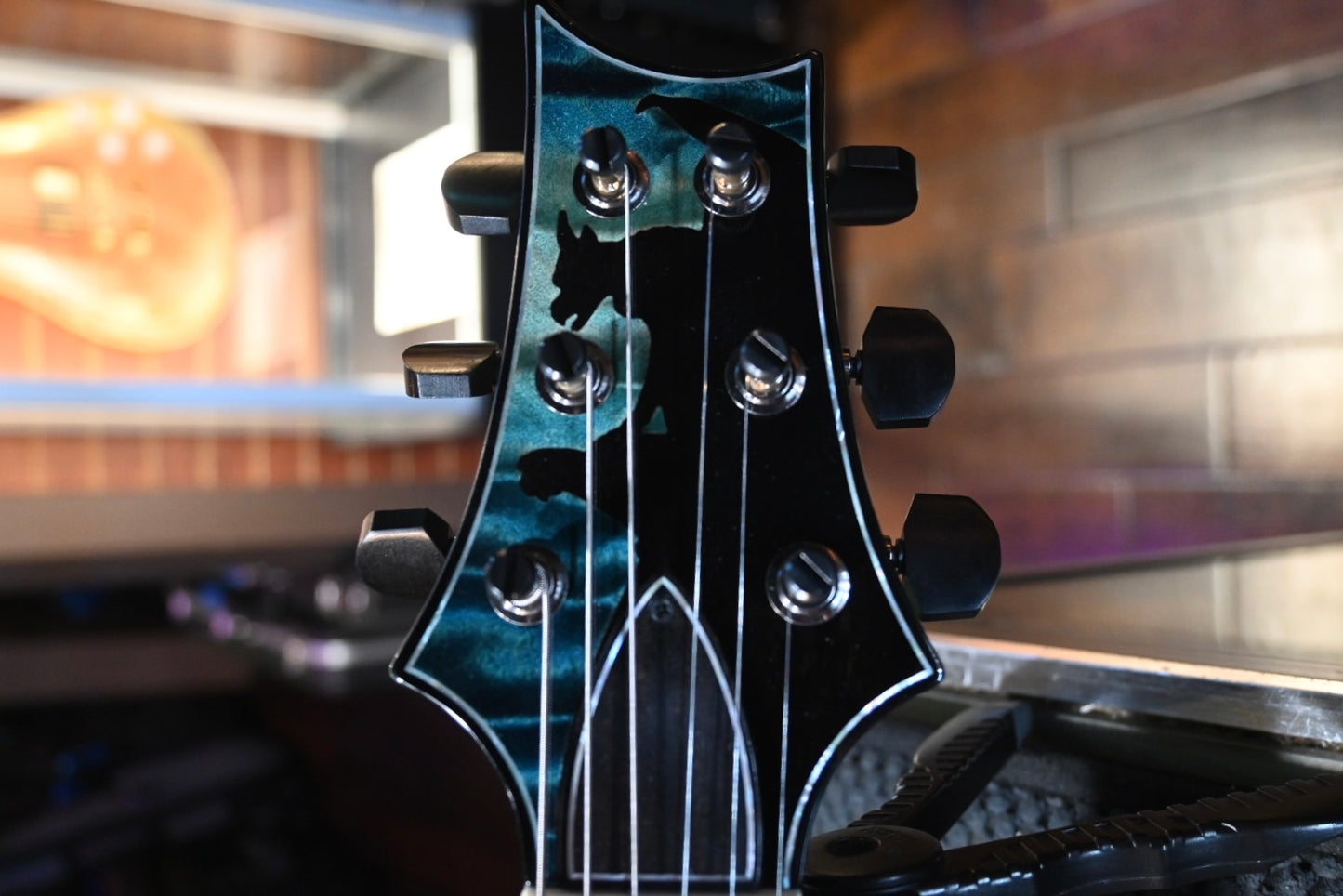 PRS Private Stock Modern Eagle V Gothic - Sub-Zero Glow #10563 - Danville Music