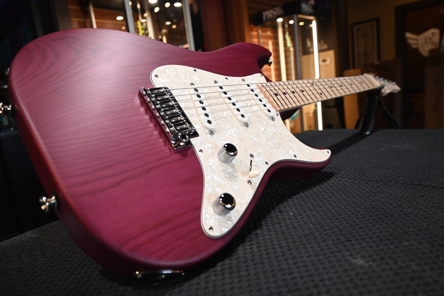 Tom Anderson Classic - Satin Translucent Plum Guitar #324N - Danville Music