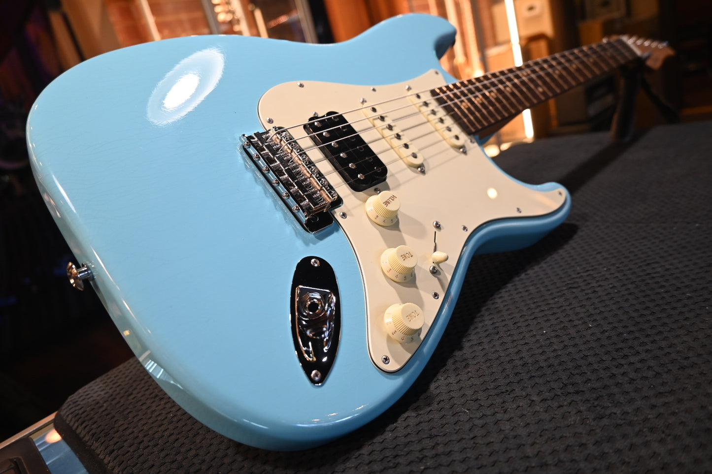 Suhr Classic S Vintage LE - Daphne Blue Guitar #1635 - Danville Music