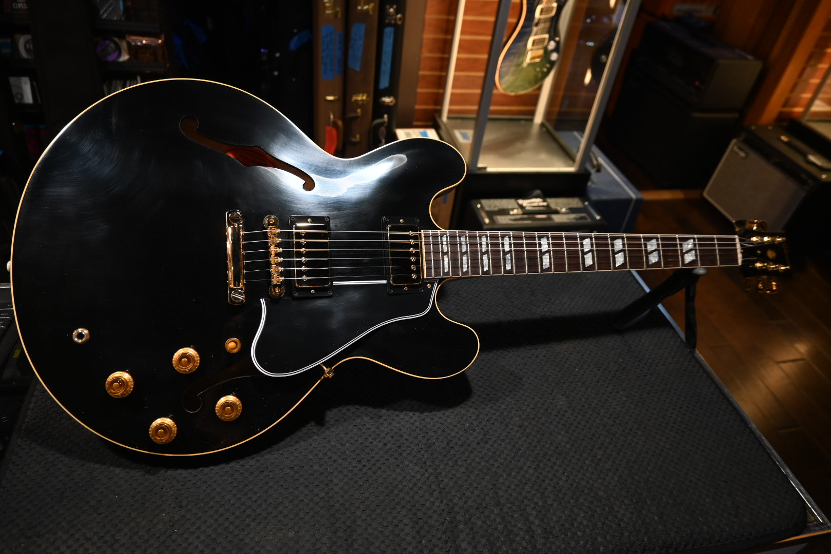 Gibson Custom Shop 1959 ES-335 VOS PSL - Ebony Guitar #0051 - Danville Music