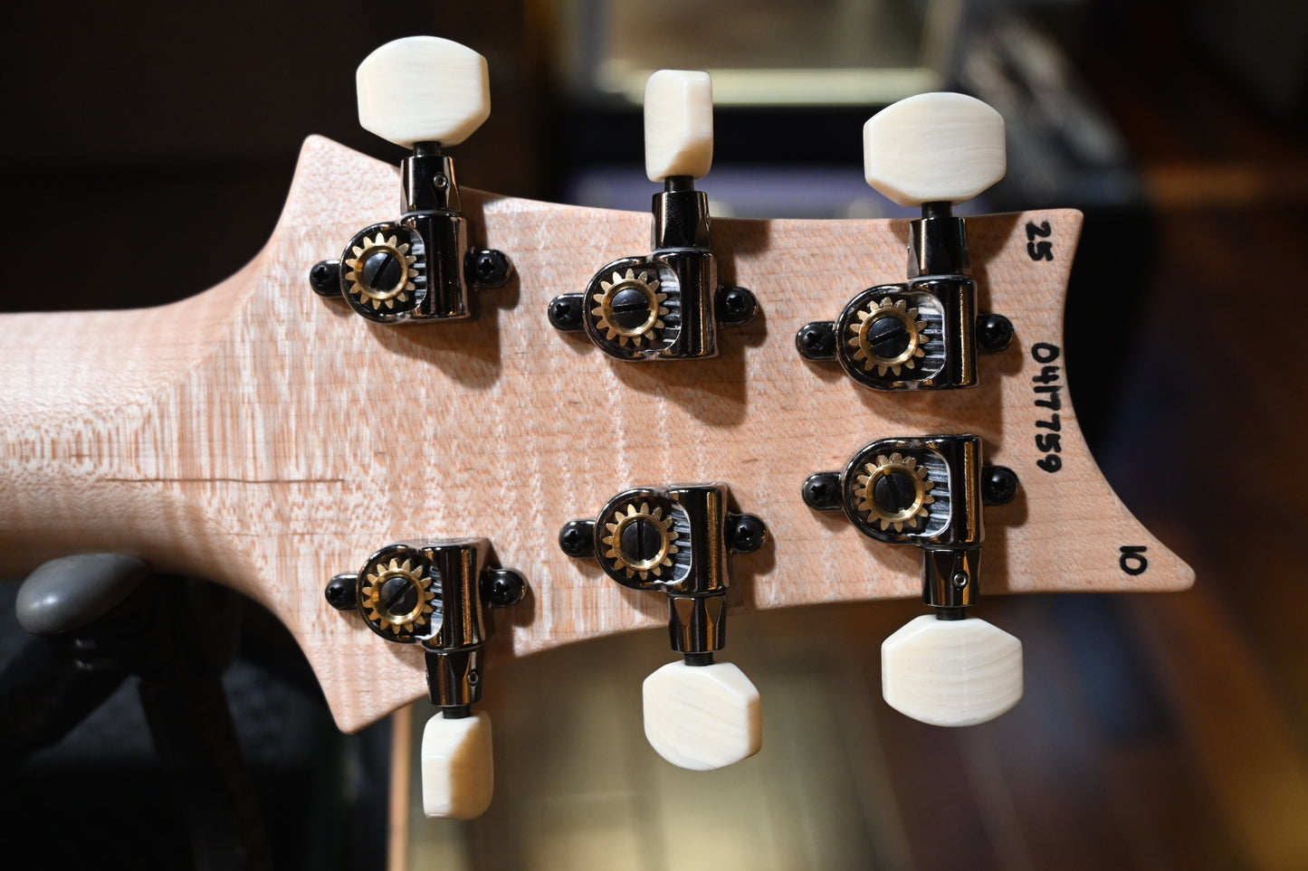 PRS Wood Library DGT 10-Top Quilt - Fire Red Satin Guitar #7759