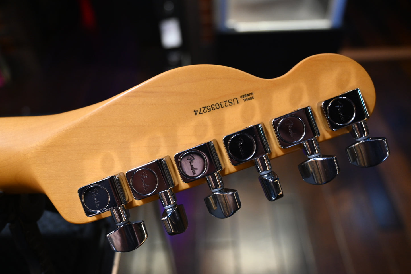 Fender American Professional II Telecaster 2023 - Mystic Surf Green Guitar #5274 - Danville Music