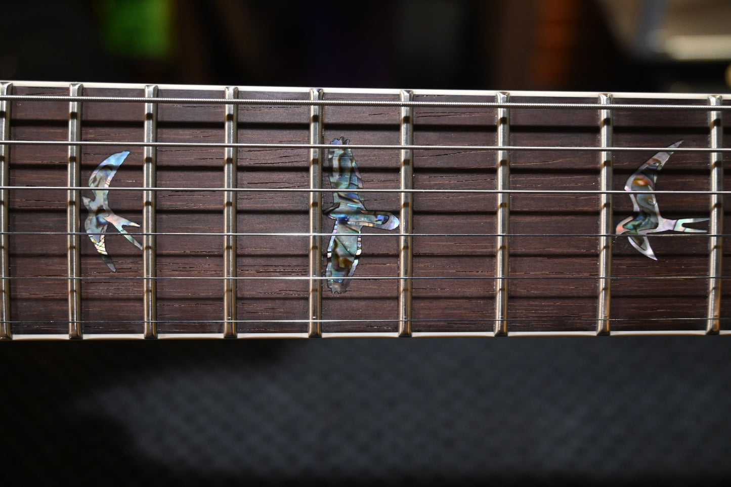 PRS Wood Library McCarty 594 Semi-Hollow Danville Music 35th Anniversary Artist Top Gold Storm Fade Guitar #2873