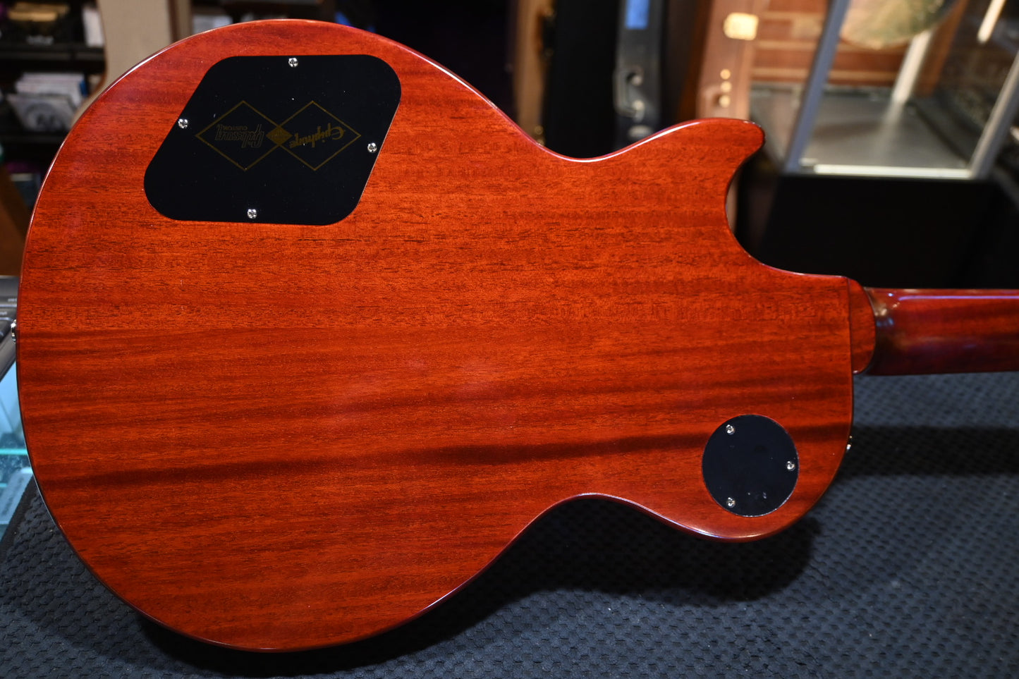 Epiphone Inspired by Gibson Custom 1959 Les Paul Standard Reissue - Washed Bourbon Burst Guitar #7480