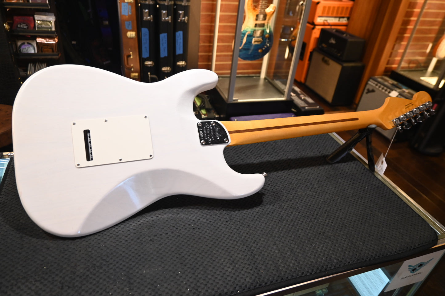 Fender American Ultra Lux Vintage ‘50s Stratocaster - White Blonde Guitar #2879 - Danville Music