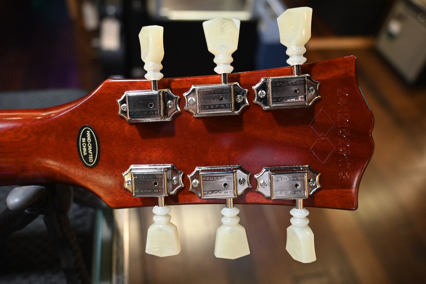 Epiphone Inspired by Gibson Custom 1960 Les Paul Standard Reissue - Washed Cherry Sunburst - Danville Music