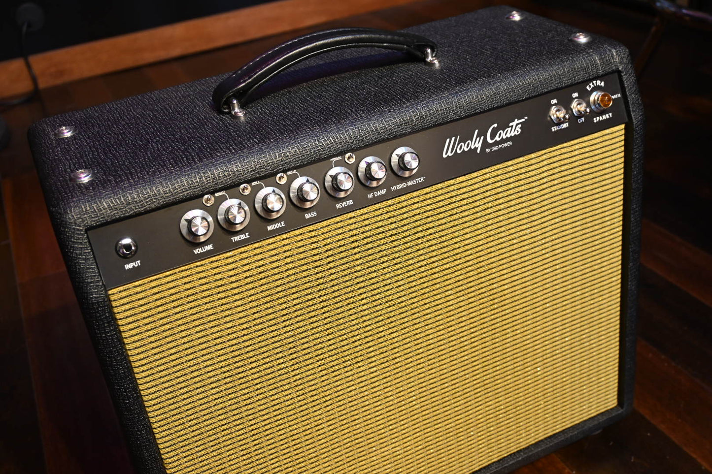 3rd Power Wooly Coats Extra Spanky 6VEL - Vox Hiwatt Tolex/Beige Wheat Grill Guitar Amp #1534 - Danville Music