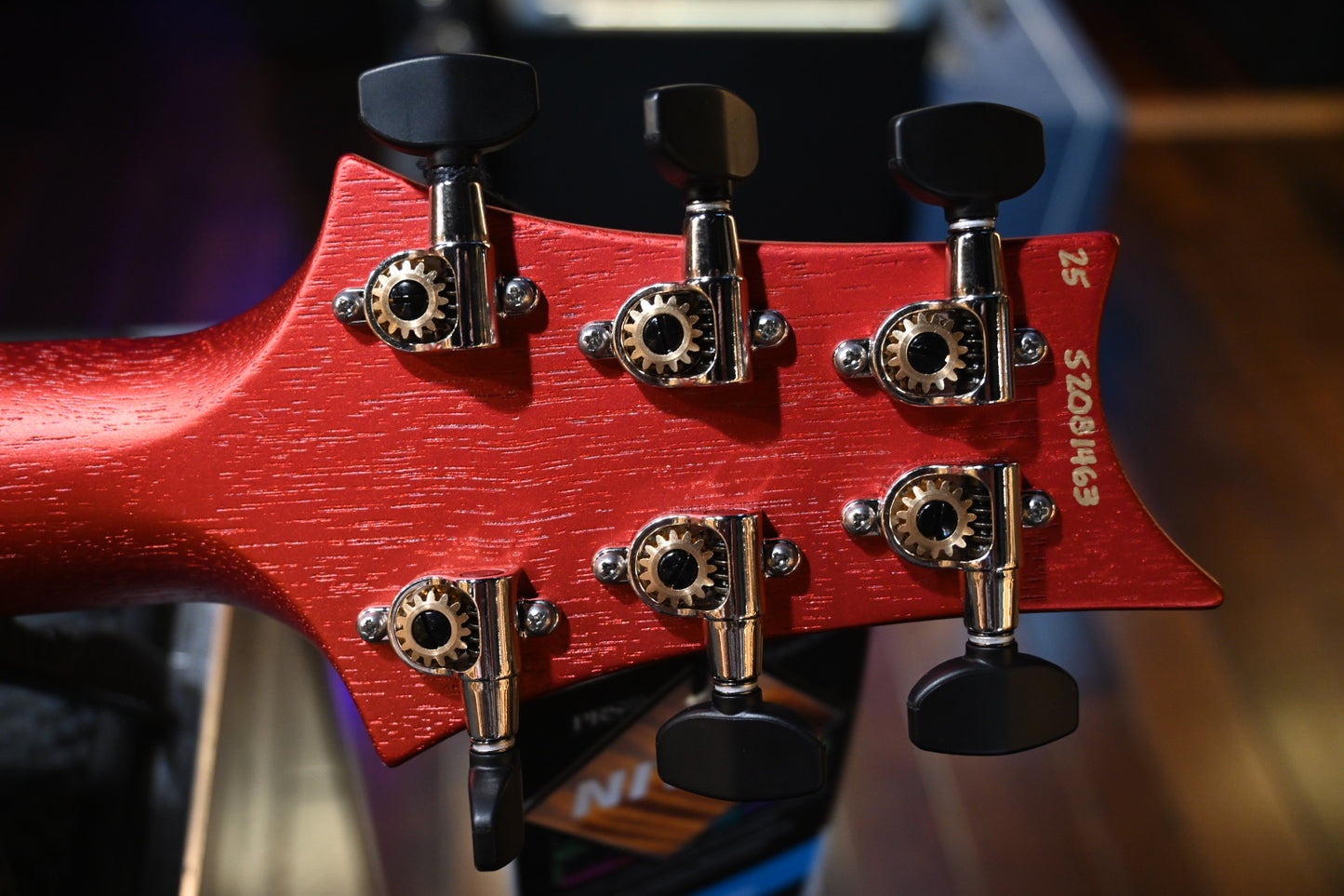 PRS S2 Standard 22 Satin - Red Apple Metallic Guitar #1463 - Danville Music
