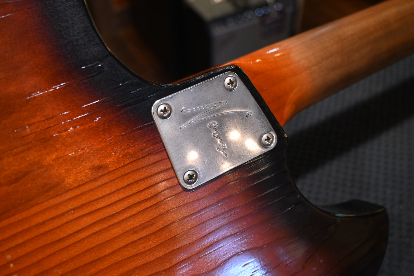 Novo Nucleus Voltur V2 - Firebird Burst Guitar #4653