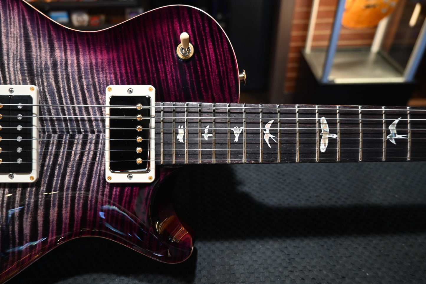 PRS Tremonti Trem 10-Top - Charcoal Purple Burst Guitar #8804 - Danville Music
