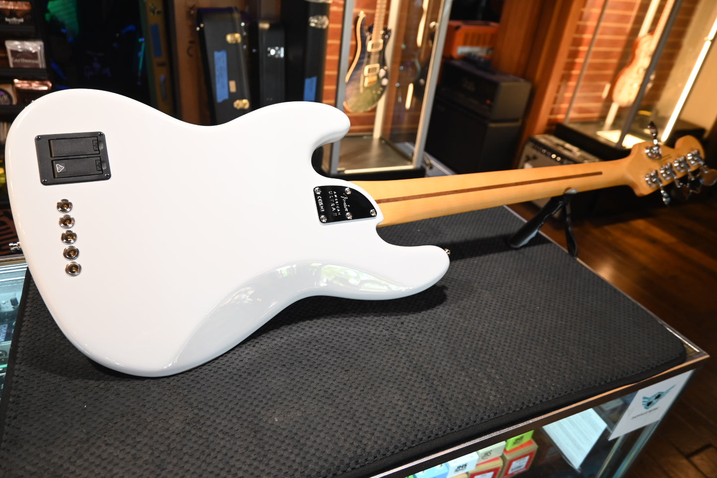 Fender American Ultra II Jazz Bass V - Avalanche Guitar #5647