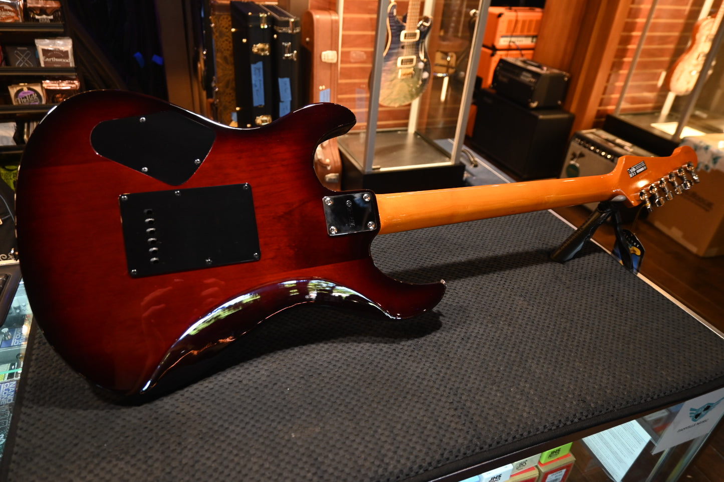 Yamaha Pacifica PAC611VFM - Dark Red Burst Guitar #3098