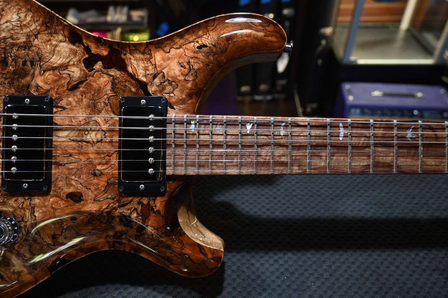 PRS Private Stock DGT Spalted Maple - Natural Guitar #11680