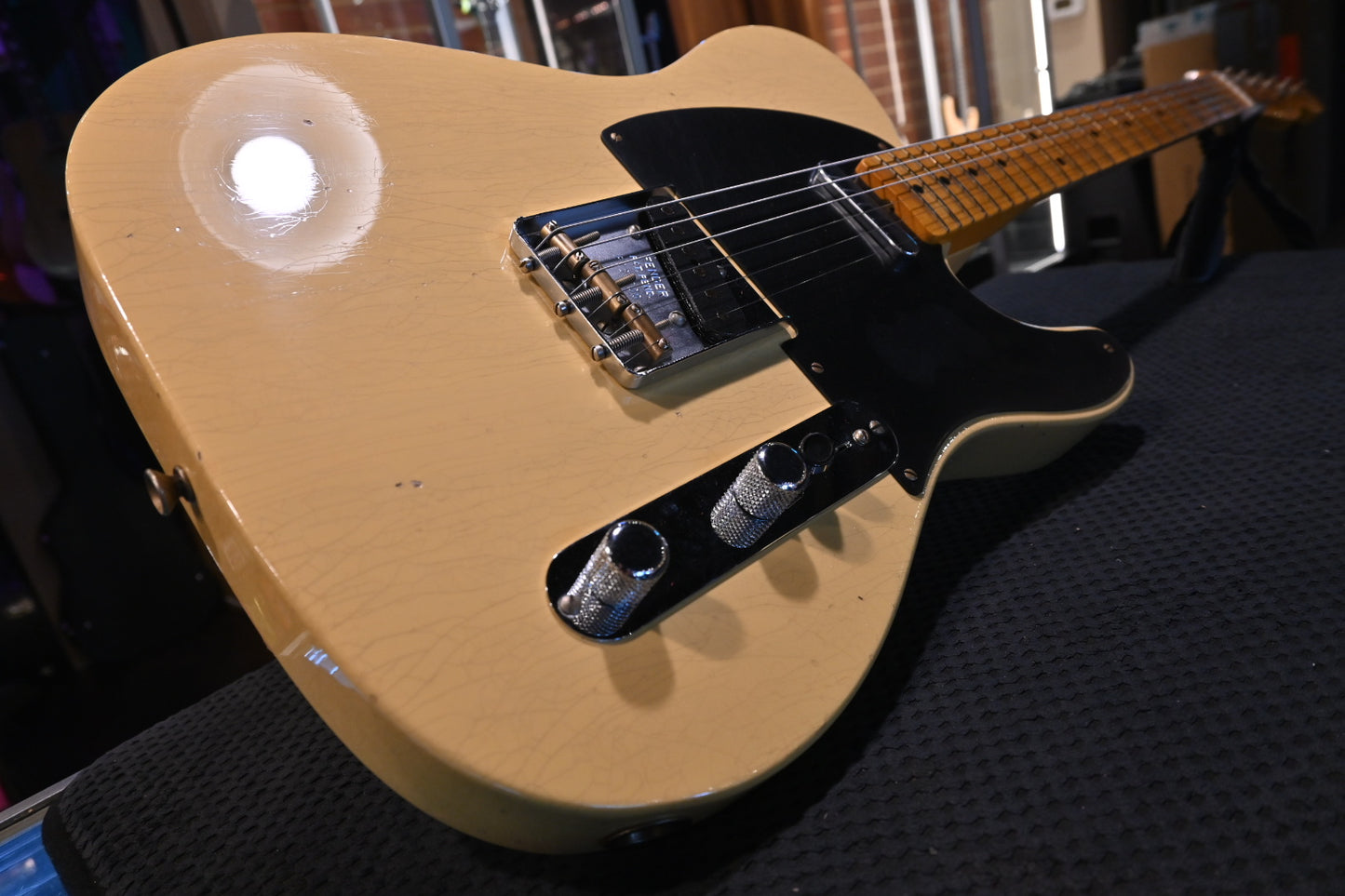 Fender Custom Shop LTD 1951 Telecaster Journeyman - Nocaster Blonde Guitar #5200 - Danville Music