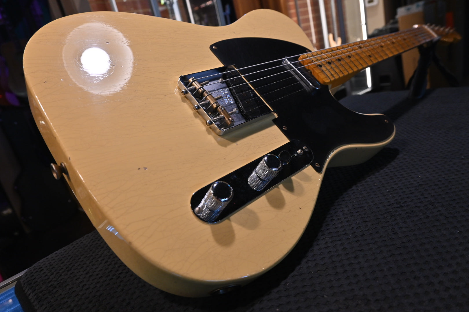 Fender Custom Shop LTD 1951 Telecaster Journeyman - Nocaster Blonde Guitar #5200 - Danville Music