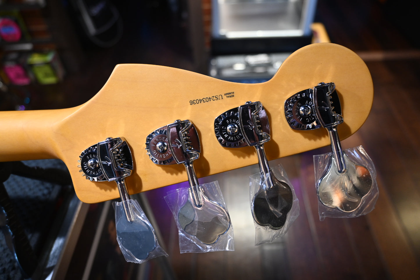 Fender American Professional II Jazz Bass - Olympic White Bass #4036 - Danville Music