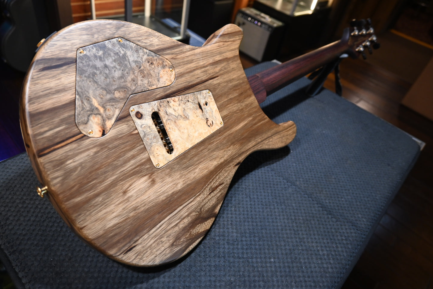 PRS Private Stock DGT Buckeye Burl - Satin Natural Guitar #11672 - Danville Music