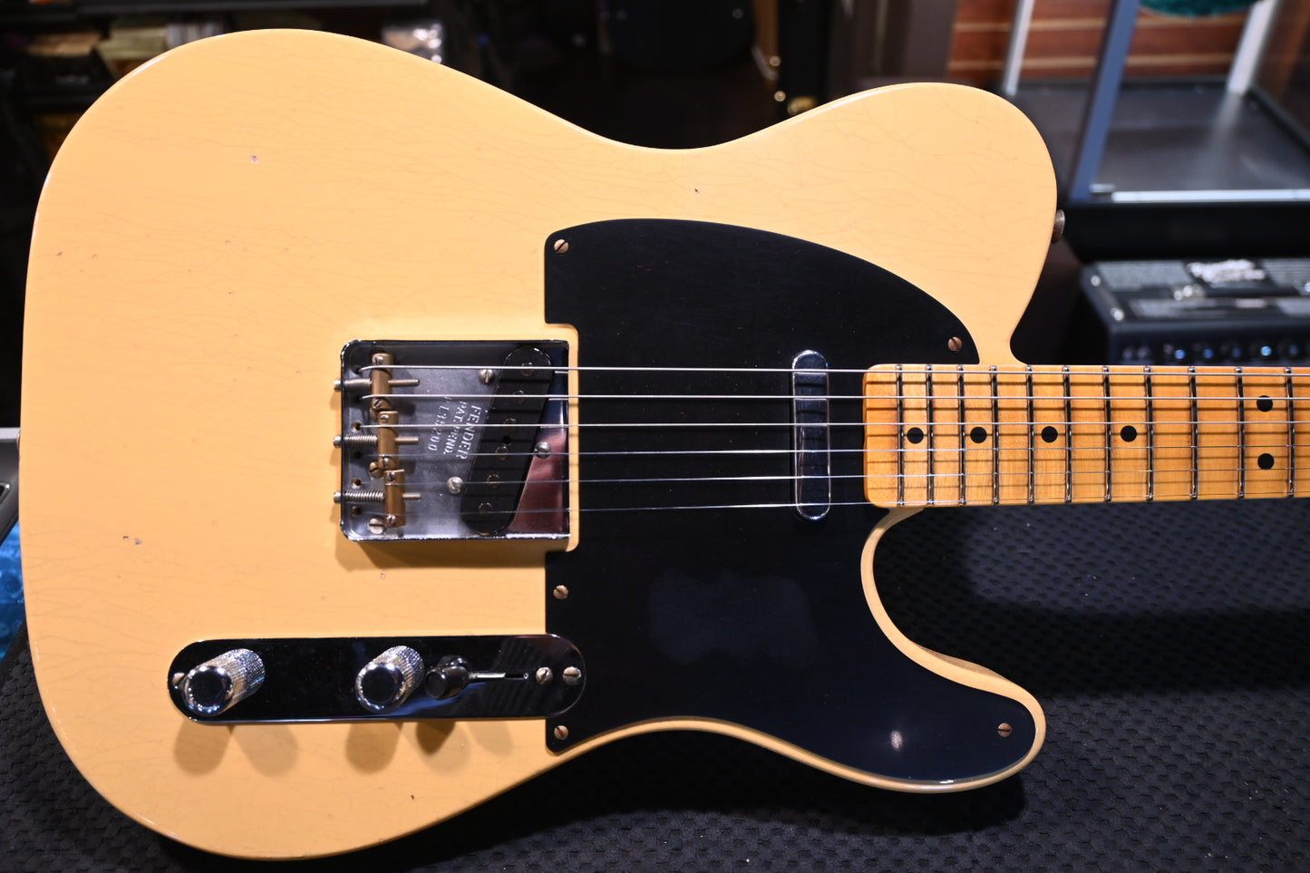 Fender Custom Shop LTD 1951 Telecaster Journeyman - Nocaster Blonde Guitar #5200 - Danville Music