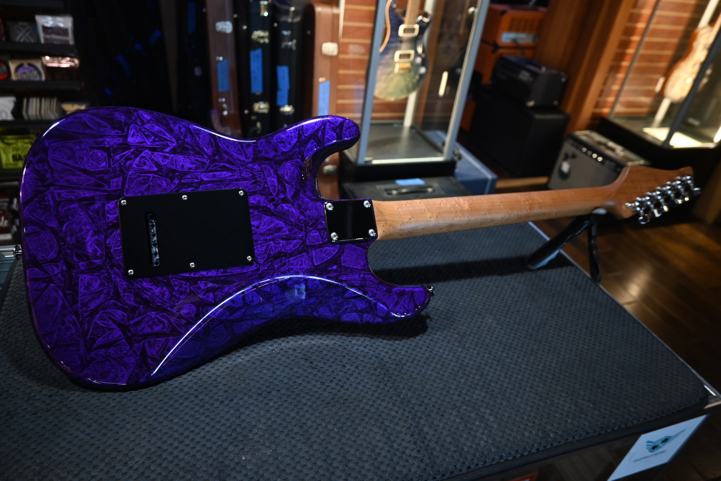 Suhr Custom Classic S - Purple Web Guitar #1218 - Danville Music