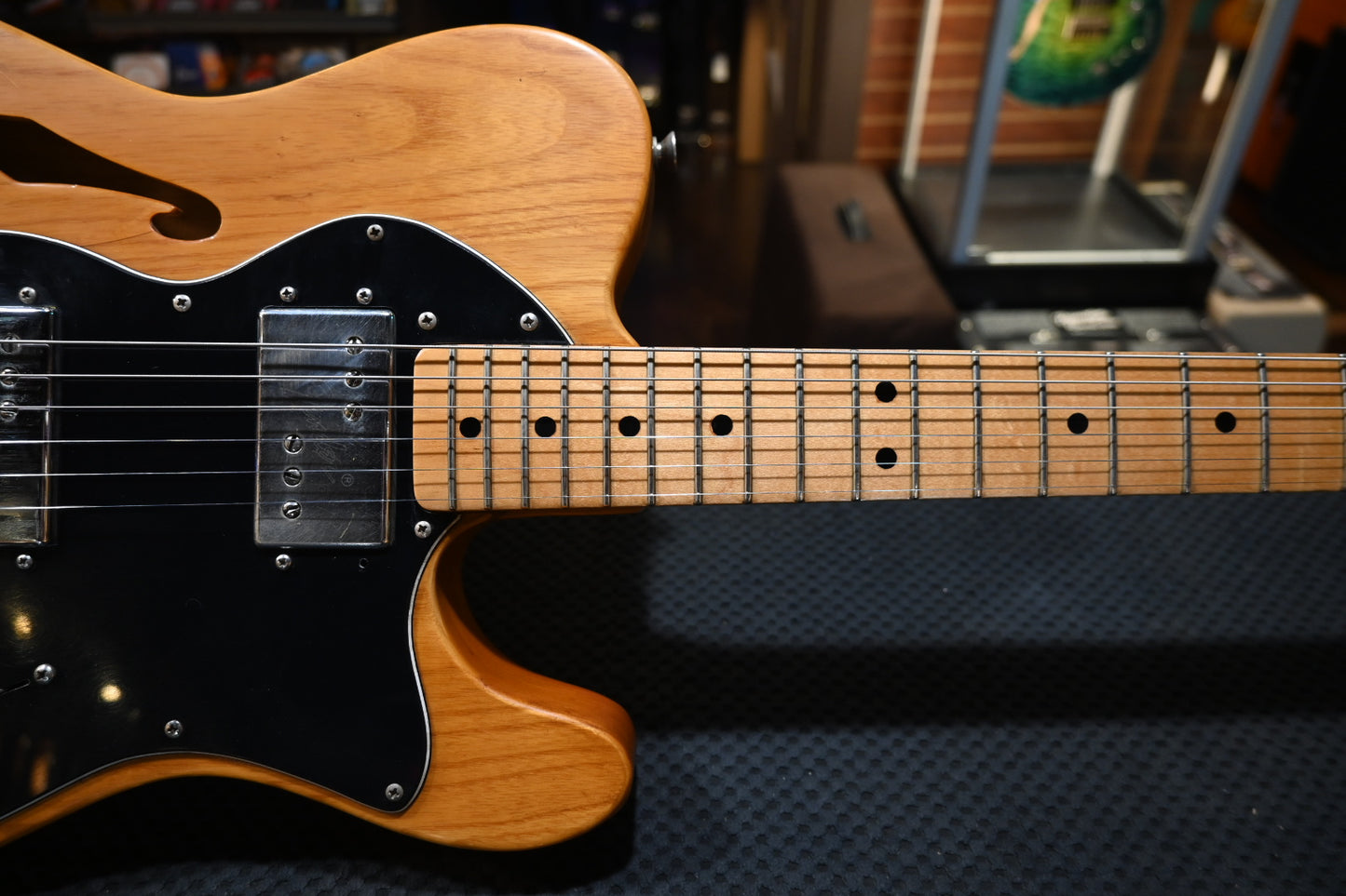 Fender Telecaster Thinline 1974 - Natural Guitar #0846 - Danville Music