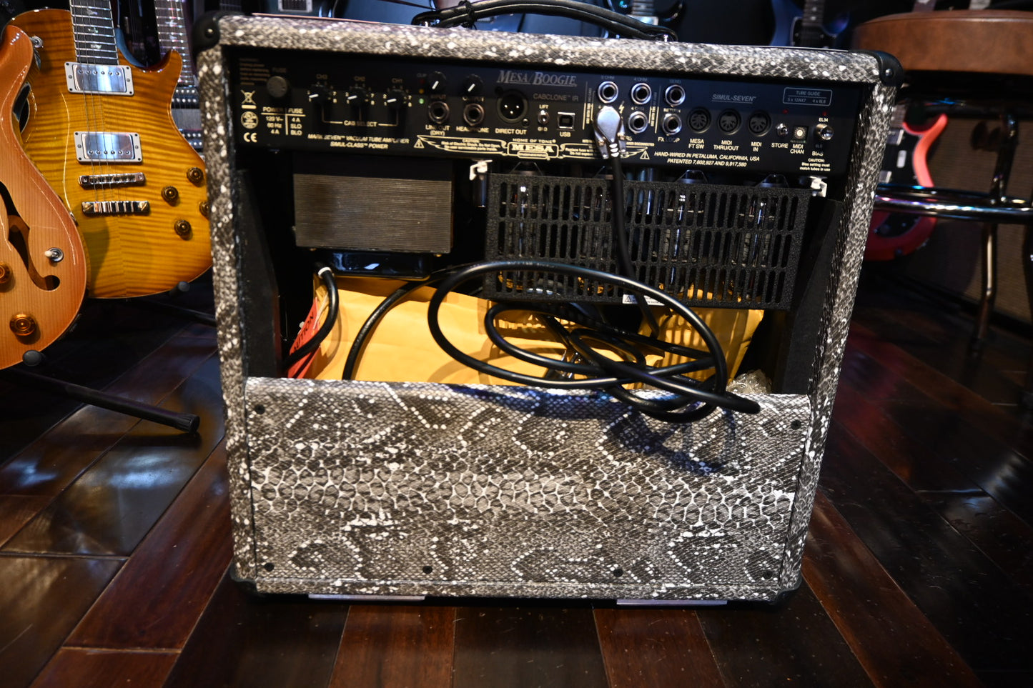 Mesa Boogie Mark VII Limited Snakeskin Indigo Python Combo Amplifer