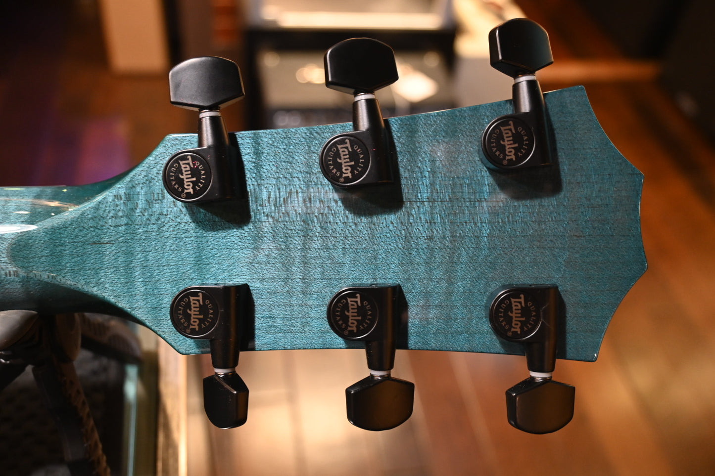Taylor Custom Select 614ce - Koi Blue Guitar #4107 - Danville Music