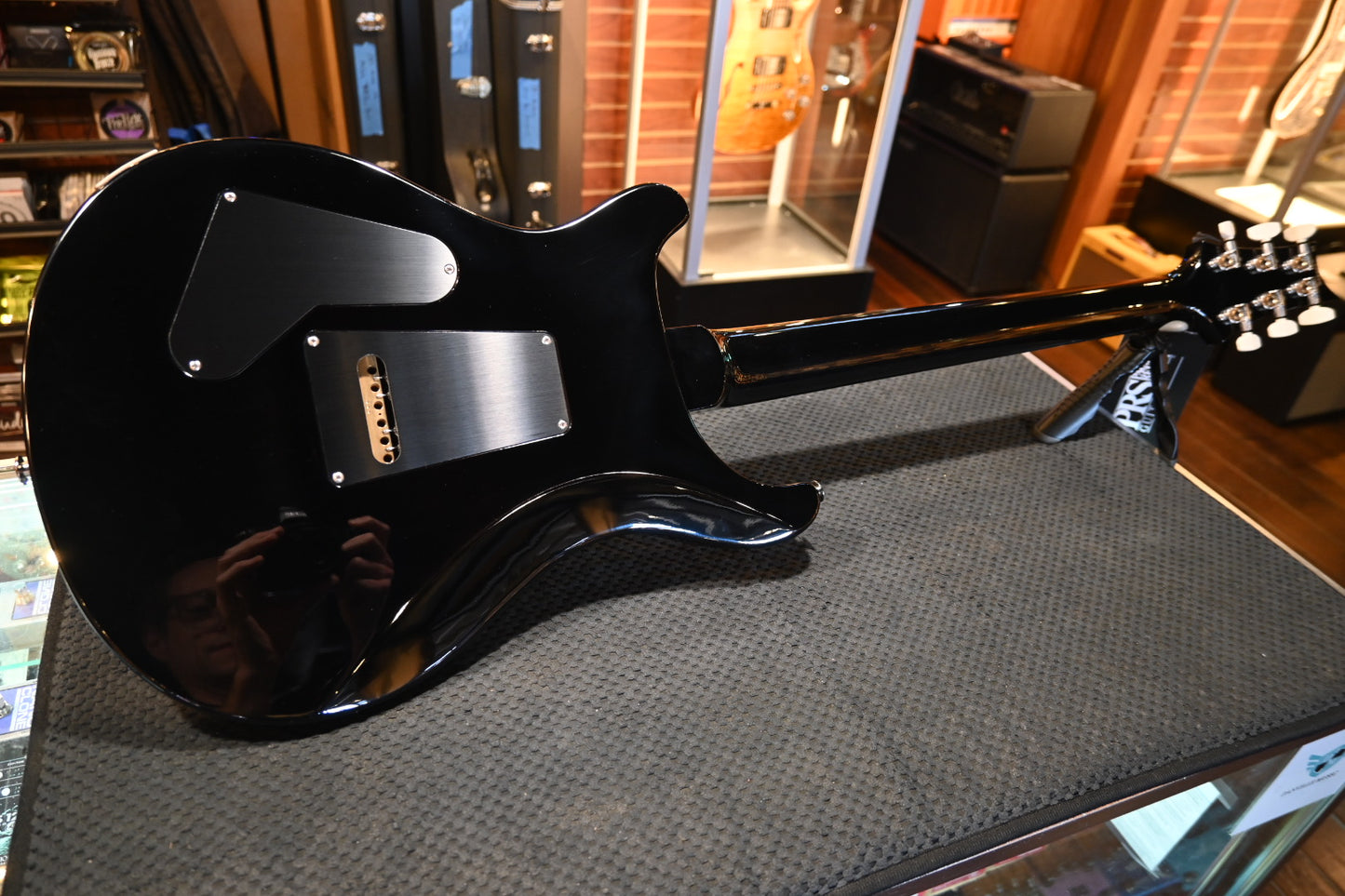 PRS Custom 24 - Black Guitar #8241 - Danville Music