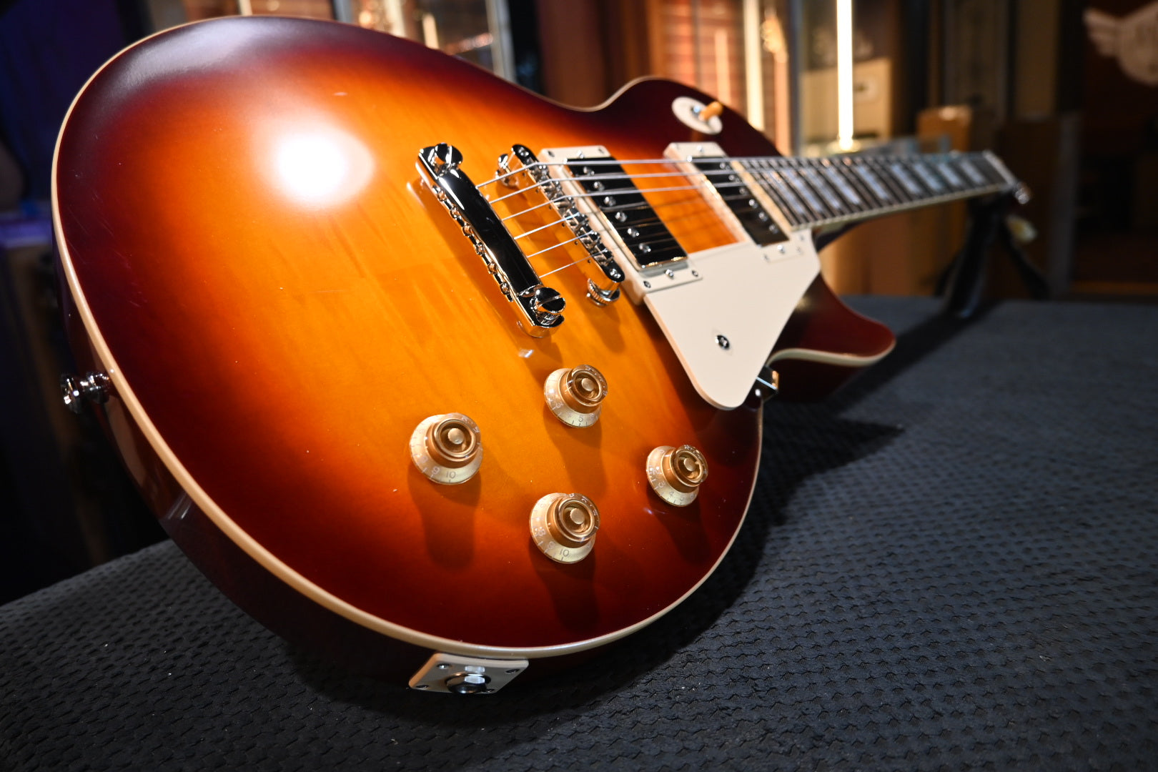Epiphone Inspired by Gibson Custom 1959 Les Paul Standard Reissue - Deep Cherry Sunburst Guitar #6972 - Danville Music