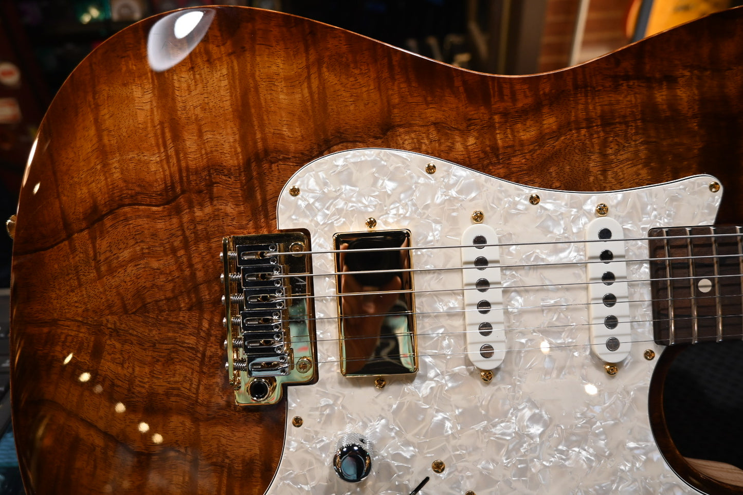 Tom Anderson Drop Top Classic Hollow - Tobacco Shaded Edge Guitar #923P - Danville Music