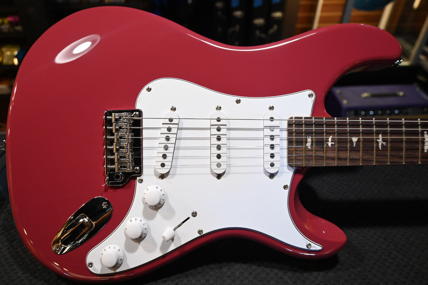 PRS SE Silver Sky - Derby Red Guitar #9941 - Danville Music