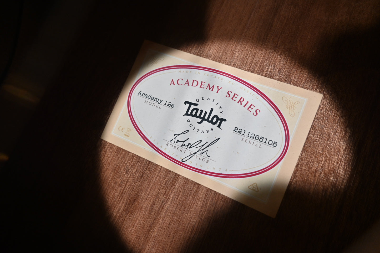 Taylor Academy 12e Guitar #5105 - Danville Music