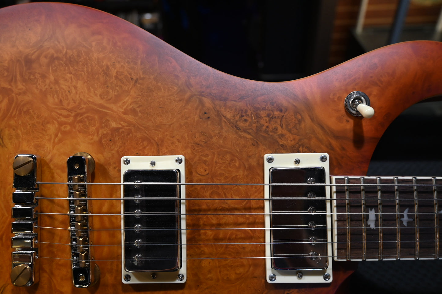 PRS SE “Exotic” McCarty 594 Laurel Burl Limited Edition - Vintage Sunburst Guitar #1496