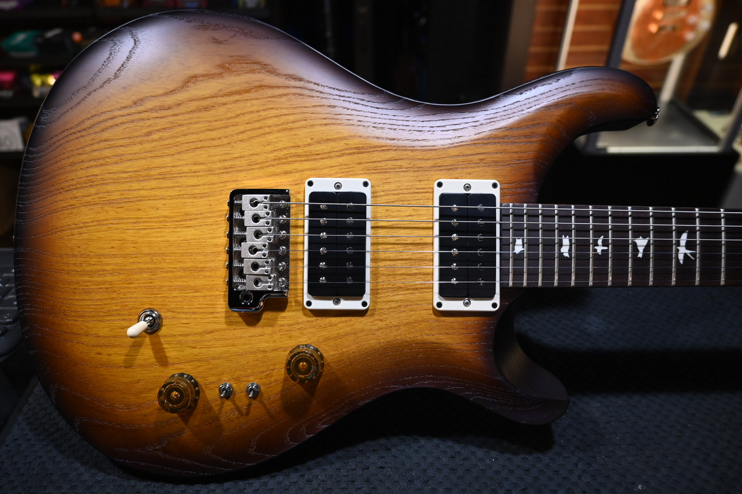 PRS CE 24-08 Swamp Ash Limited Edition - McCarty Tobacco Sunburst Satin Guitar #9928 - Danville Music