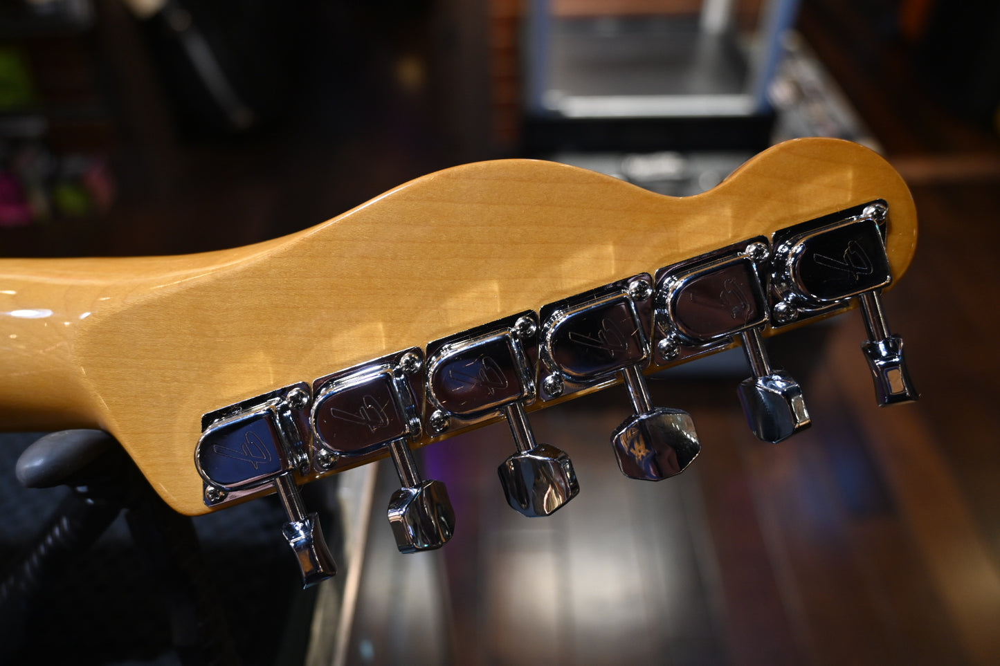 Fender American Vintage II 1972 Telecaster Thinline - Aged Natural Guitar #5565 - Danville Music